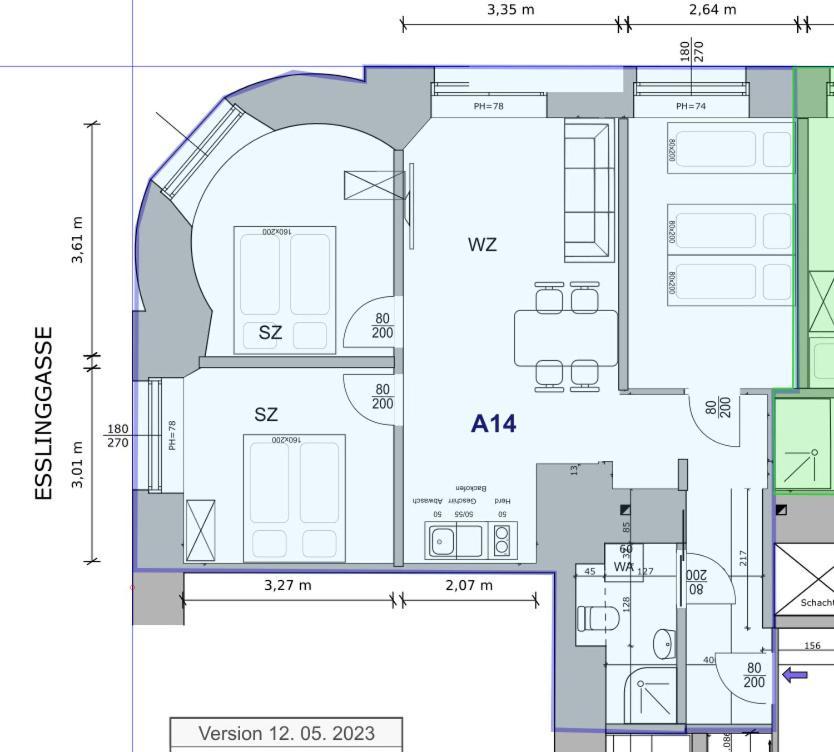 Apartmán Sobieski District-1 Ring Vídeň